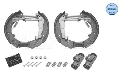 33145330015 ZESTAW SZCZЁK HAM. SUZUKI SAMURAI 1,3/1,9 D 4X4 88-04 Z CYLINDERKAMI MEYLE підбір по vin на Brocar