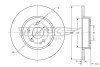 TX7406 TARCZA HAMULC. MERCEDES W168 A-KLASA 97-04 TOMEX підбір по vin на Brocar