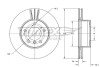 TX7397 TARCZA HAMULC. BMW 5 F10 10- PRZÓD TOMEX підбір по vin на Brocar