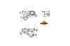 725145 Термостат VW Golf 1.6FSI 02-06 (109°C) NRF підбір по vin на Brocar