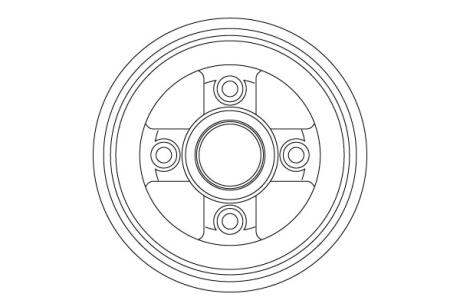 DB4477 BĘBEN HAM. TRW підбір по vin на Brocar