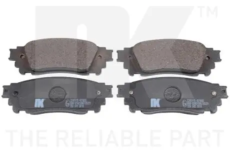 2245115 Тормозные колодки дисковые зад. Toyota Camry/Rav4/C-Hr/Es300/Ux Rr 15-/17- NK подбор по vin на Brocar