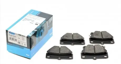 KBP9013 Колодки тормозные (задние) Toyota Corolla/Yaris 99-07 KAVO підбір по vin на Brocar