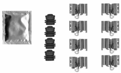 82549600 ZESTAW INST. KLOCKÓW HAM. CHRYSLER P. GRAND VOYAGER 11- TEXTAR подбор по vin на Brocar