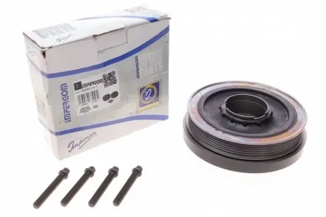 10334K Шків колінвалу BMW 3 (E90/F30/F80)/5 (F10) 1.6-2.0 d 07- (10x185) (в комплекте з болтами) IMPERGOM підбір по vin на Brocar