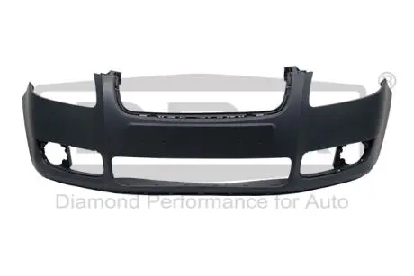 88071785502 Бампер передний без омывателя и помощи при парковке Skoda Fabia (06-14), Roomster (06-15) (88071785502) DPA DPA подбор по vin на Brocar