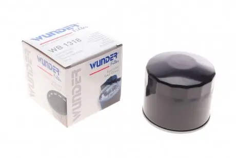 WB1318 Фільтр паливний Mazda 626/E2200 2.0-2.5D 83-03 WUNDER FILTER підбір по vin на Brocar