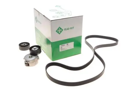 529051810 Комплект ременя генератора Ford Mondeo IV 2.2 TDCi 08-15, (6PK 1745) INA підбір по vin на Brocar