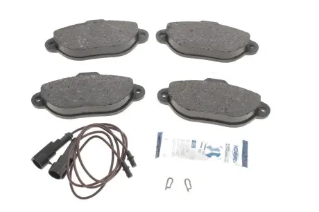 180953 Колодки гальмівні (передні) Fiat Punto 93-00/99-10 (+датчики) ICER підбір по vin на Brocar