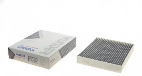 WPK516 Фільтр салону Ford Mondeo V 1.5/2.0TDCi 14-/Focus IV 1.0 EcoBoost 18- (вугільний) WUNDER FILTER підбір по vin на Brocar
