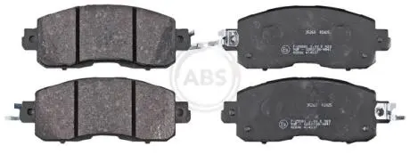 35260 Тормозные колодки дисковые A.B.S. подбор по vin на Brocar