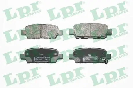 05P1862 Тормозные колодки LPR подбор по vin на Brocar