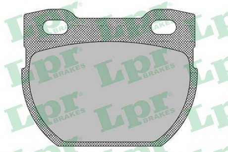 05P1441 Комплект тормозных колодок, дисковый тормоз LPR подбор по vin на Brocar