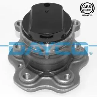 KWD1107 Ступиця колеса задня NISSAN QASHQAI II RENAULT KADJAR1.2-1.6D 11.13- DAYCO підбір по vin на Brocar