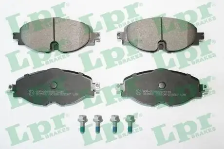 05P2067 05P2067 LPR - Тормозные колодки к дискам LPR подбор по vin на Brocar