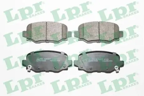 05P1955 Колодки тормозные дисковые LPR LPR подбор по vin на Brocar