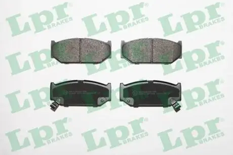 05P1594 Гальмівні колодки, дискове гальмо (набір) LPR підбір по vin на Brocar