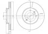 Диск тормозной (передний) Kia Rio III/Hyundai Accent 11- (256x22) (с покрытием)(вентилир.) 23-1479C