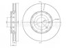 Диск гальмівний (передній) Skoda Citigo 1.0 11-19/VW Up 1.0 12- (257x22) (з покриттям) (вент.) 23-1371C