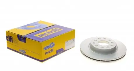 230733C Диск тормозной (передний) Audi A3/Skoda Octavia/VW Caddy/Golf 03- (280x22) (с покр) (вент.) METELLI подбор по vin на Brocar