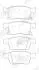 573702J Колодки тормозные (передние) Opel Astra K/Chevrolet Cruze 15- JURID підбір по vin на Brocar