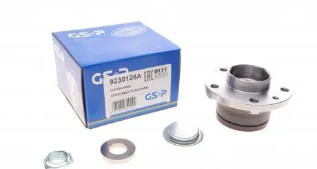 9230128A Підшипник маточини (задньої) Fiat Doblo 10- (+ABS) GSP підбір по vin на Brocar