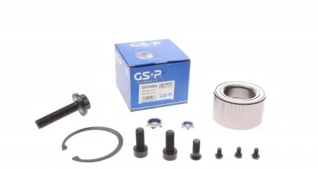GK3406A Підшипник маточини (передньої) VW T4 90-03 (45x80x45) (к-кт) GSP підбір по vin на Brocar