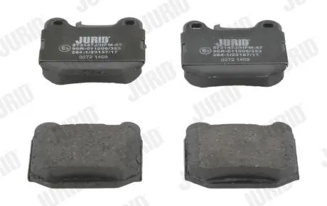 573147J Гальмівні колодки, дискове гальмо (набір) JURID підбір по vin на Brocar