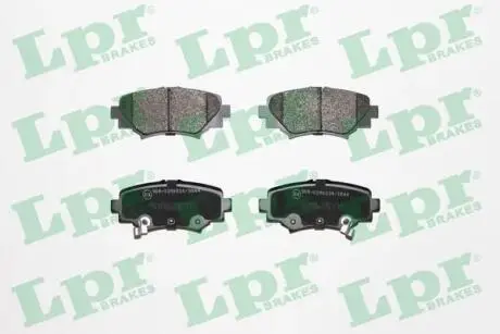 05P1918 Комплект тормозных колодок LPR подбор по vin на Brocar