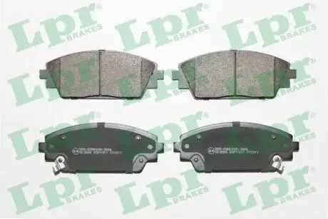 05P1917 Комплект гальмівних колодок LPR підбір по vin на Brocar