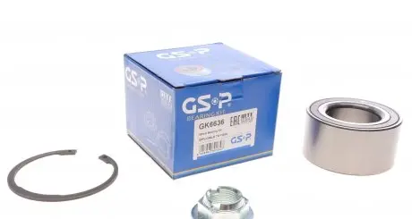 GK6636 Підшипник маточини (передньої) Ford Kuga 2.0-2.5 08-12 (45x82x42)(к-кт) GSP підбір по vin на Brocar