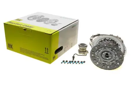 600034400 Демпфер + комплект зчеплення +вижимний Fiat Fiorino/Punto 1.3 D Multijet 07- LUK підбір по vin на Brocar