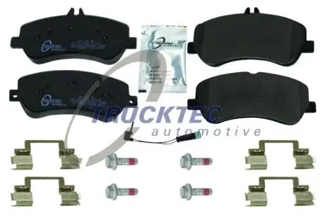 0235498 KLOCKI HAMULC. MERCEDES TRUCKTEC подбор по vin на Brocar