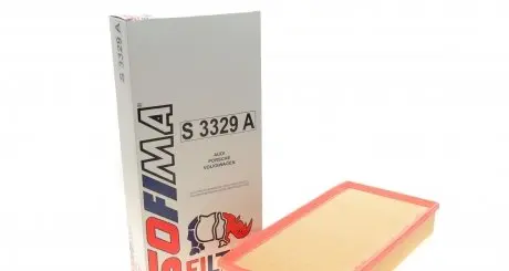 S3329A Фильтр воздушный Audi Q7/Porsche Cayenne/VW Touareg 2.5D-6.0D 02- SOFIMA подбор по vin на Brocar