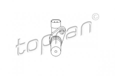 207414 Датчик частоты вращения, управление двигателем TOPRAN подбор по vin на Brocar