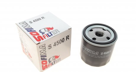 S4500R Фильтр масляный Opel Kadett/Ascona/Rekord 1.0-2.4i 62-00 (бензин) SOFIMA подбор по vin на Brocar