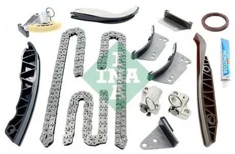 559012310 Комплект цепи ГРМ Hyundai H-1 (TQ)/Kia Sorento I (JC) 2.5CRDi 01- INA подбор по vin на Brocar