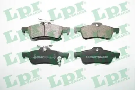 05P2076 Комплект гальмівних колодок з 4 шт. дисків LPR підбір по vin на Brocar