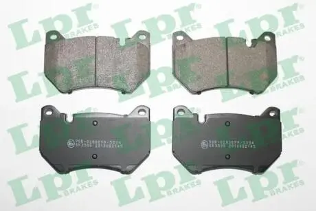 05P2145 Комплект тормозных колодок из 4 шт. дисков LPR підбір по vin на Brocar