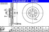 24012803011 TARCZA HAM. LANCIA P. DELTA 1,8 09-14 ATE підбір по vin на Brocar