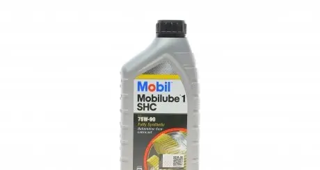 142123 Масло 75W90 Mobilube 1 SHC (1L) (ZF TE-ML 02B/12L/12N/16F/17B/19C/ 07A/R. Bosch AS TE-ML 08/SAE J) MOBIL подбор по vin на Brocar