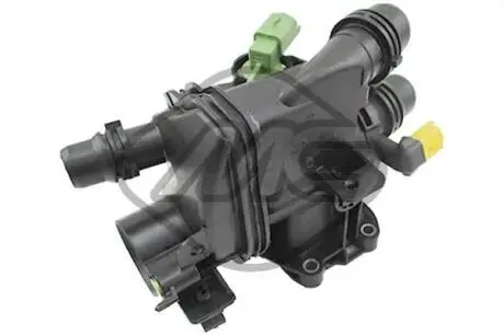 16109 Корпус термостата Citroen C3/C4/Peugeot 208/308/3008 1.2THP 14- METALCAUCHO підбір по vin на Brocar