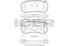 181948 Колодки тормозные (задние) Hyundai i20 08-15/ix20 10- ICER підбір по vin на Brocar