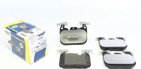 182093 Колодки гальмівні (передні) BMW 1 (F20/F21)/2 (F22/F23/F87/F44-F46)/3 (F30/F31/F34/F80)/4 (F36) 11- ICER підбір по vin на Brocar