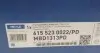 6155230022PD Диск тормозной (задний) Renault Trafic 01- (280х12) (с подшипником) MEYLE підбір по vin на Brocar