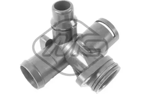 30633 Фланець системи охолодження Audi A4/A6/Seat Exeo 2.0 04-13 METALCAUCHO підбір по vin на Brocar