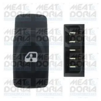 26097 Переключатель стеклоподъемника renault kangoo (kc0/1), MEAT&DORIA подбор по vin на Brocar
