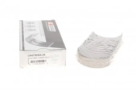 CR6750SI025 Вкладиші шатунні Opel Omega 3.0 V6 94-01 (+0.25) KING підбір по vin на Brocar