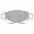 LP3638 Klocki ham. PEUGEOT Przód 08/2000-12/2009 DELPHI підбір по vin на Brocar