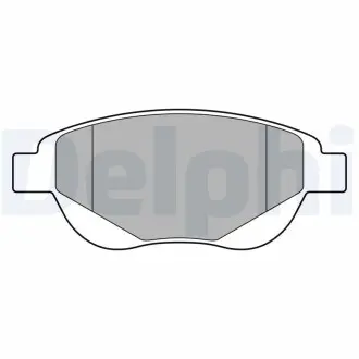 LP3638 Klocki ham. PEUGEOT Przód 08/2000-12/2009 DELPHI подбор по vin на Brocar